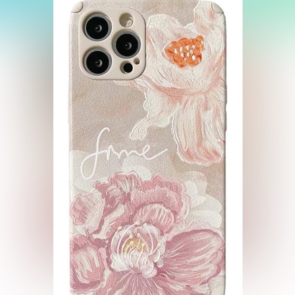 5for$10 Pale Floral iPhone 12 Pro Max Case, Aesthetic TPU Cover Protection Case - Picture 6 of 11